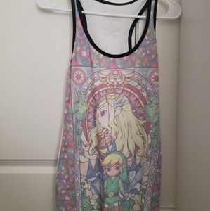 Colorful Zelda sleeveless top